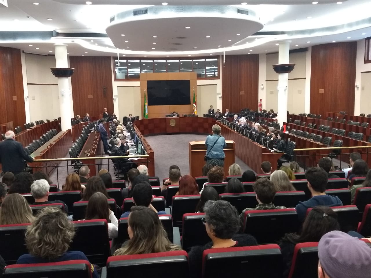 Sessão do Tribunal de Justiça do Rio Grande do Sul