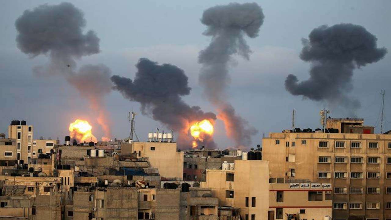 Bombardeios israelenses na Faixa de Gaza