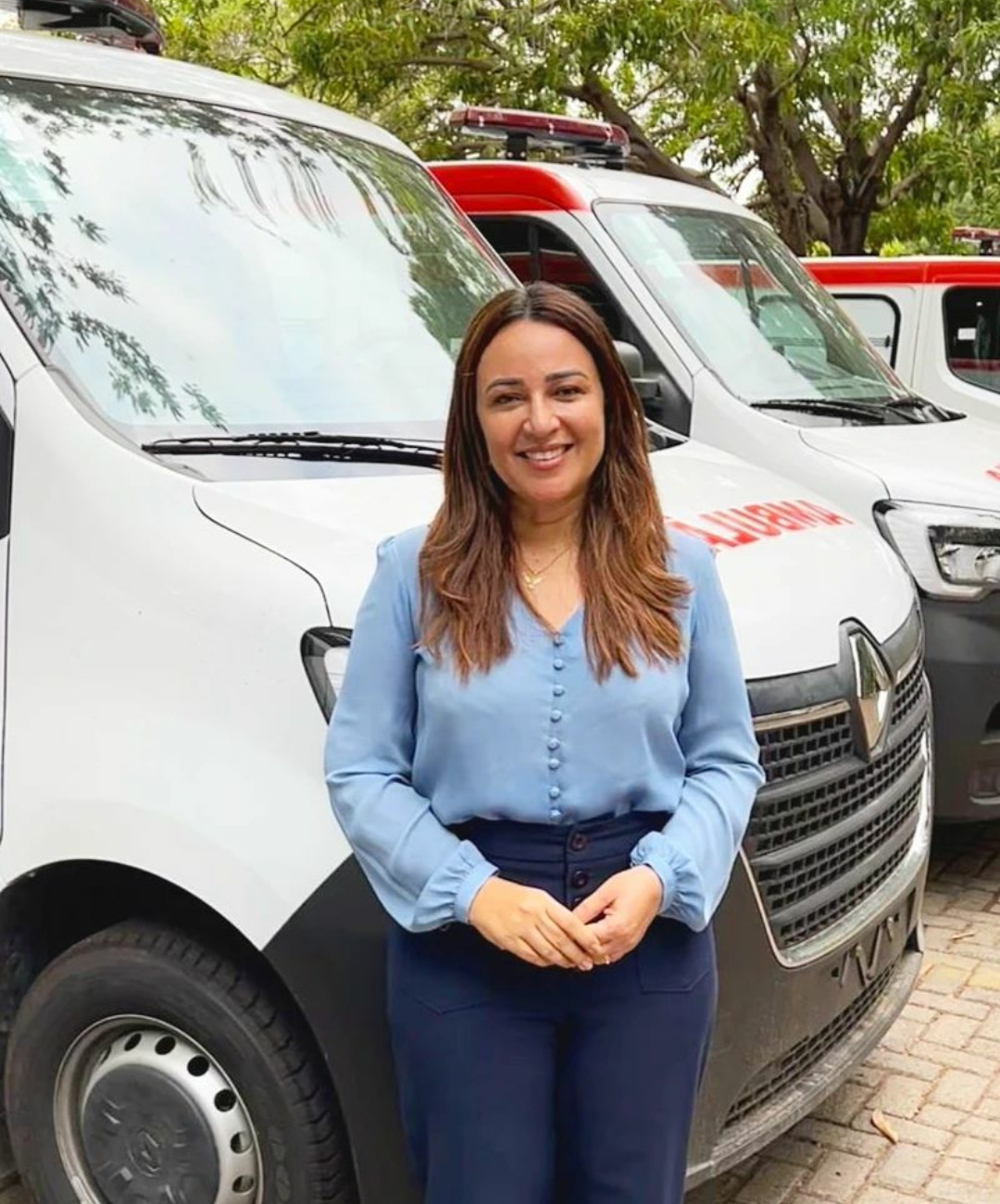 Rejane Dias entrega mais de 10 ambulâncias a municípios do Piauí