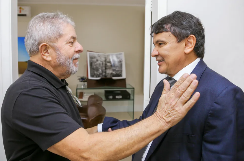 Lula recebe Wellhington Dias no Instituto "Lula" no auge da campanha presidencial