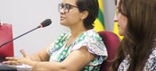 Vice-presidente da comissão, advogada Beatriz Cardoso Leal Soares