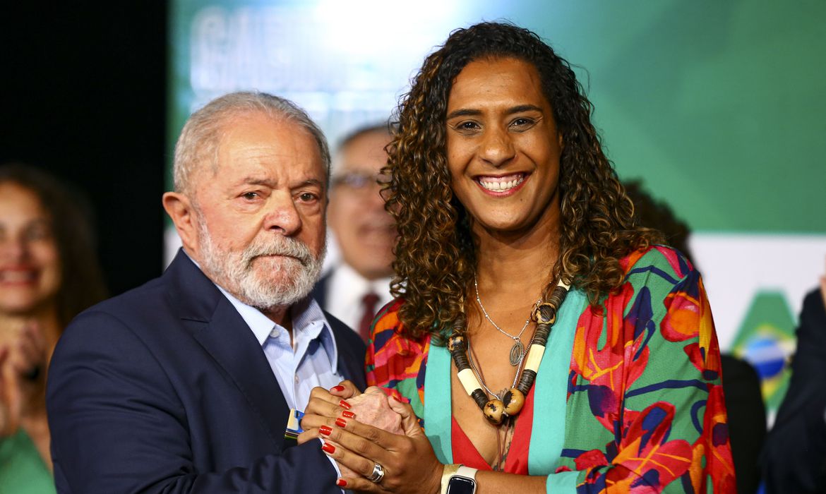 Lula e Arielle Franco