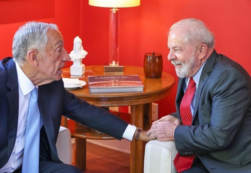 Presidente Lula e Presidente de Portugal