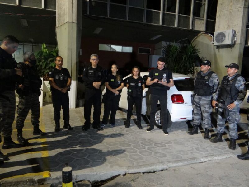 Policiais Penais do Piauí realizam operação para fiscalizar pessoas que descumprem o uso de tornozeleira eletrônica