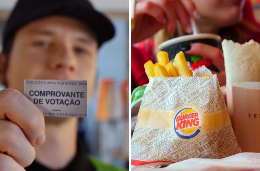 Burger King lança campanha "Compramos seu voto"