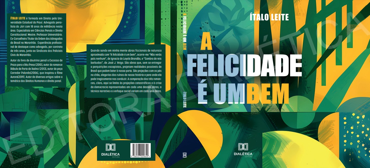 Capa do livro "A felicidade é um bem"