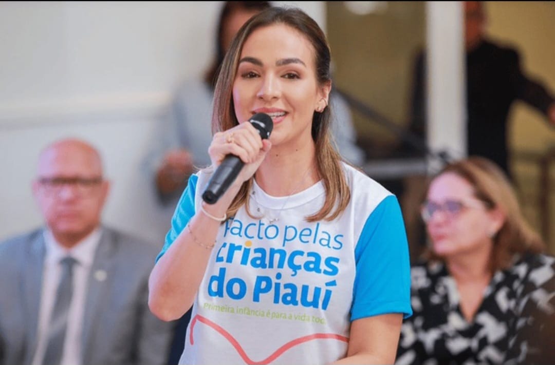 Coordenadora do Pacto pelas Crianças do Piauí e primeira-dama do estado, Isabel Fonteles