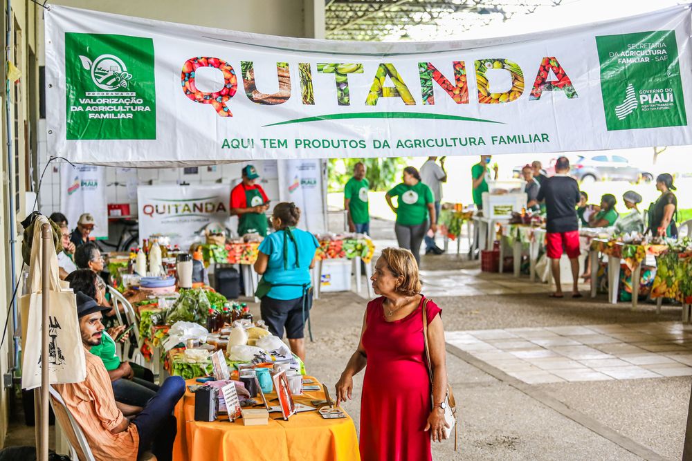 Quitanda da Agricultura Familiar realizada na Universidade Federal do Piauí