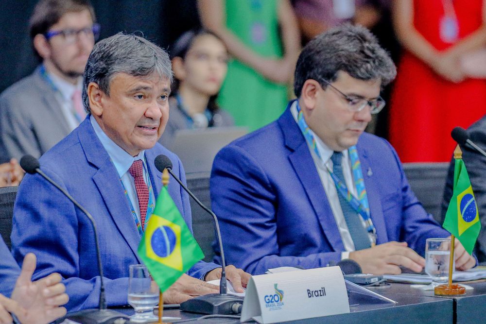 Governador Rafael Fonteles e o ministro do Desenvolvimento Social, Wellington Dias