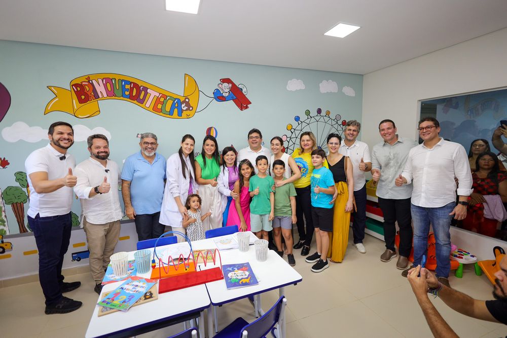 Governador inaugura nova ala pediátrica do Hospital Justino Luz e Central de Diagnósticos em Picos