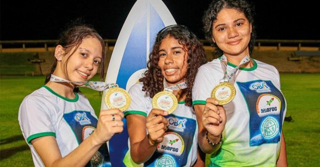 Estudantes piauienses conquistam mais de 600 medalhas em Olimpíada de Astronomia e Astronáutica e Mostra de Foguetes