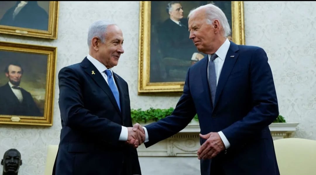 Netanyahu também se reuniu com o presidente Biden