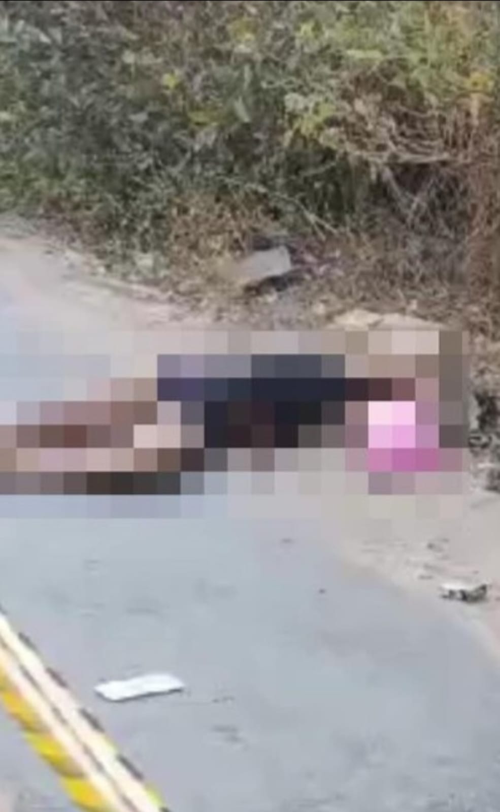 Adolescente morta na Estrada da Alegria