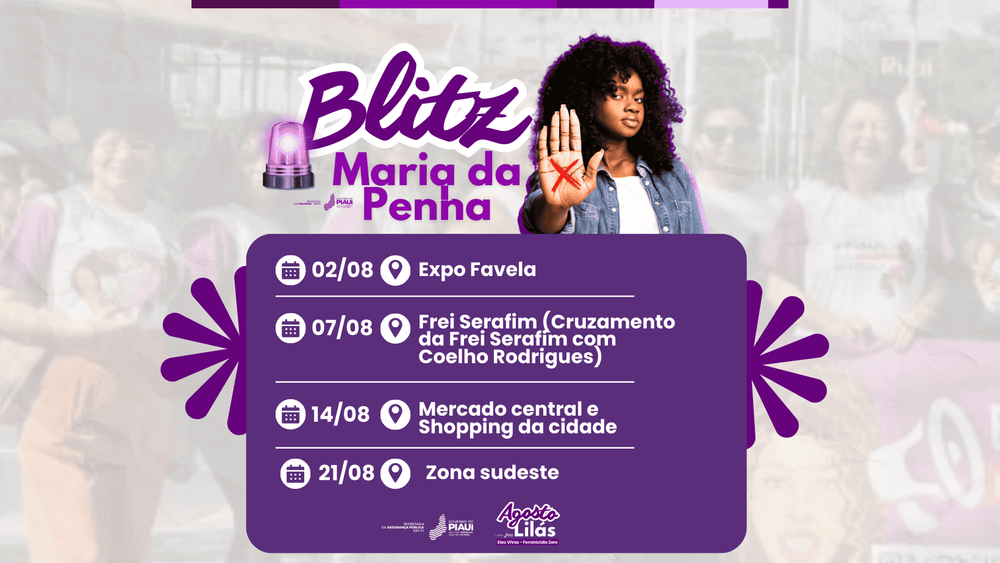 Blitz Maria da Penha