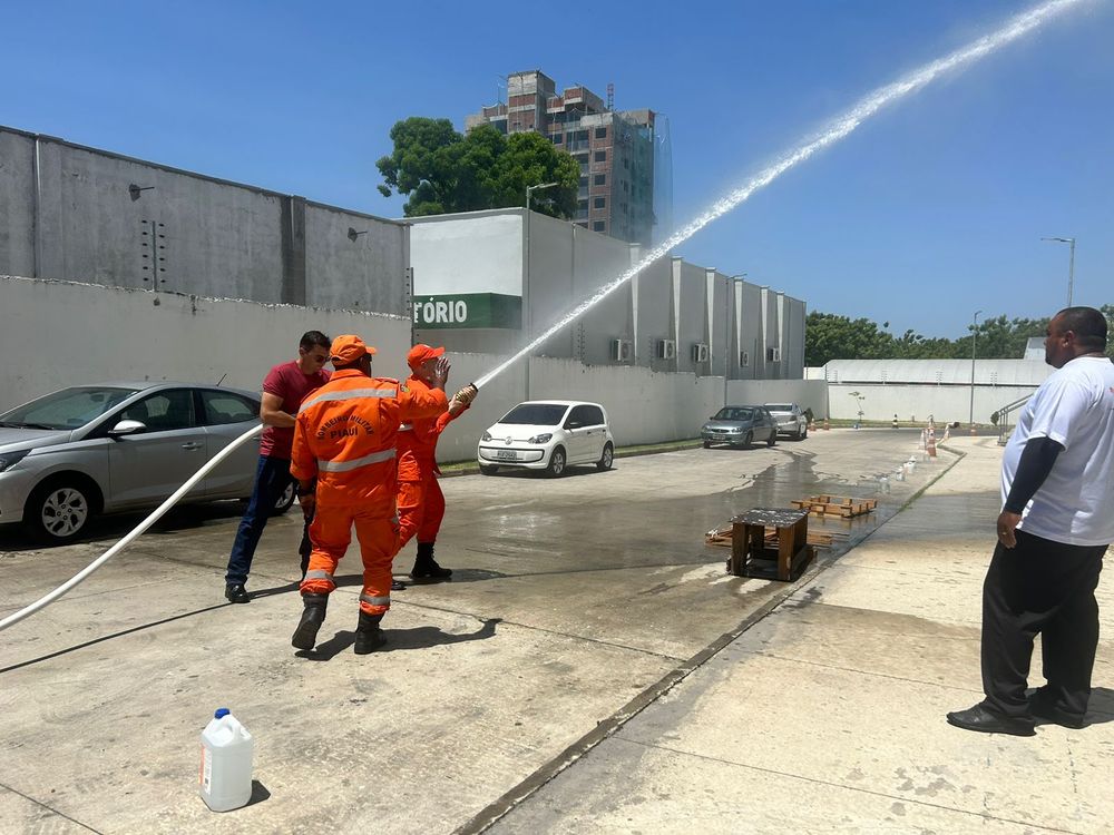 Nova Maternidade realiza atividade de conscientização sobre segurança contra incêndios