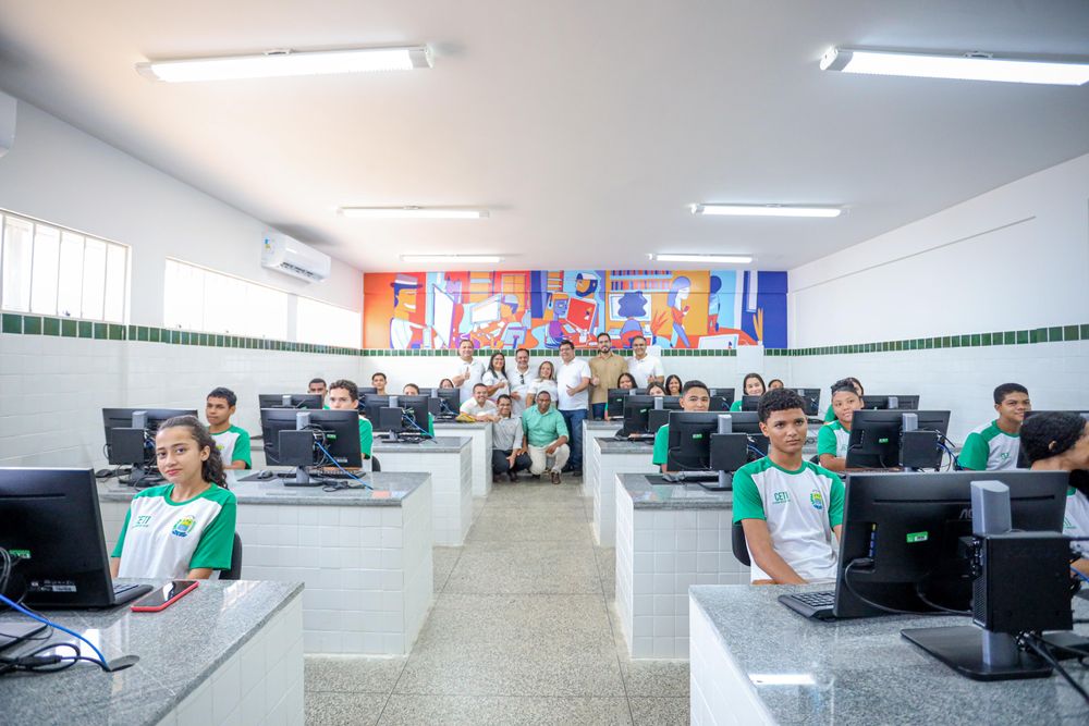 Inauguração da reforma do Ceti Petrônio Martins Falcão em Alvorada do Gurguéia