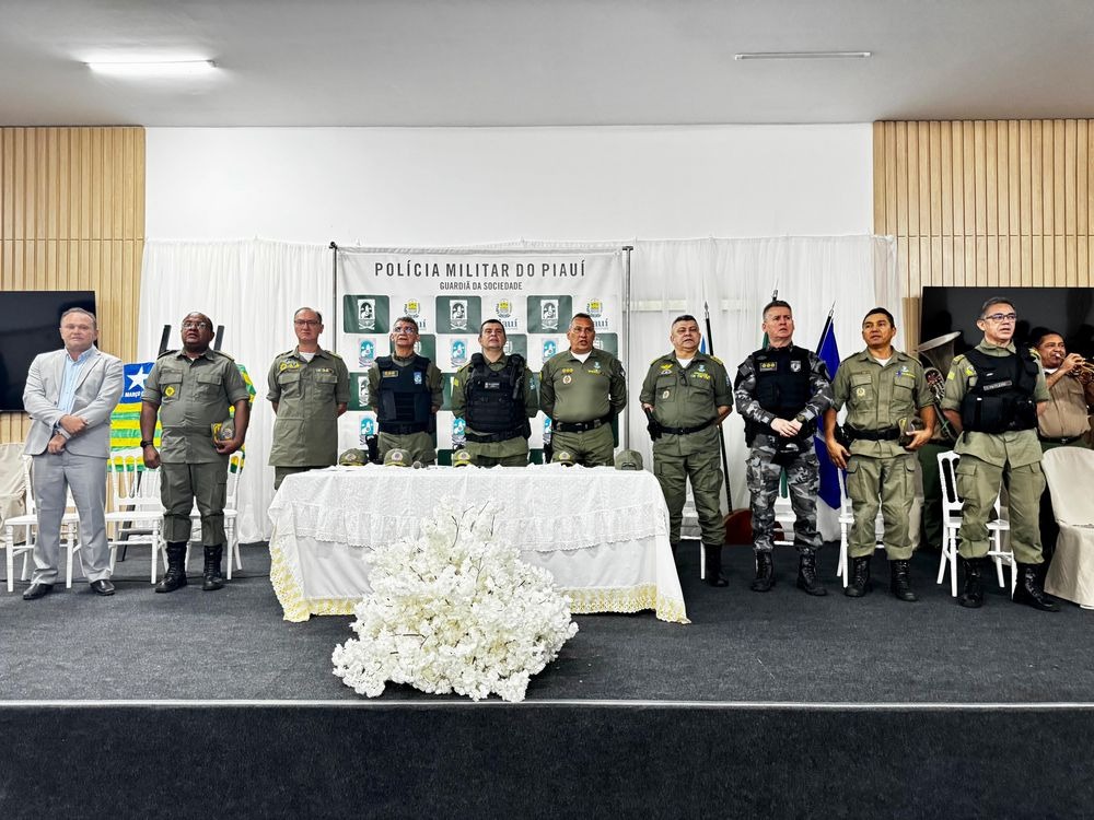 Comandante-geral da PM do Piauí anuncia nova turma do curso de oficiais