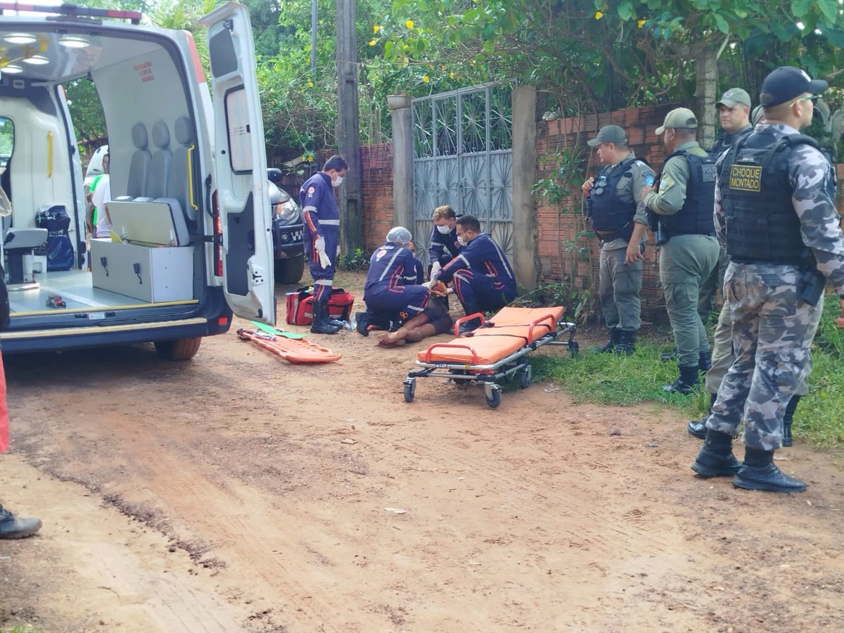 PM é baleado ao trocar tiros com bandidos durante assalto em Teresina