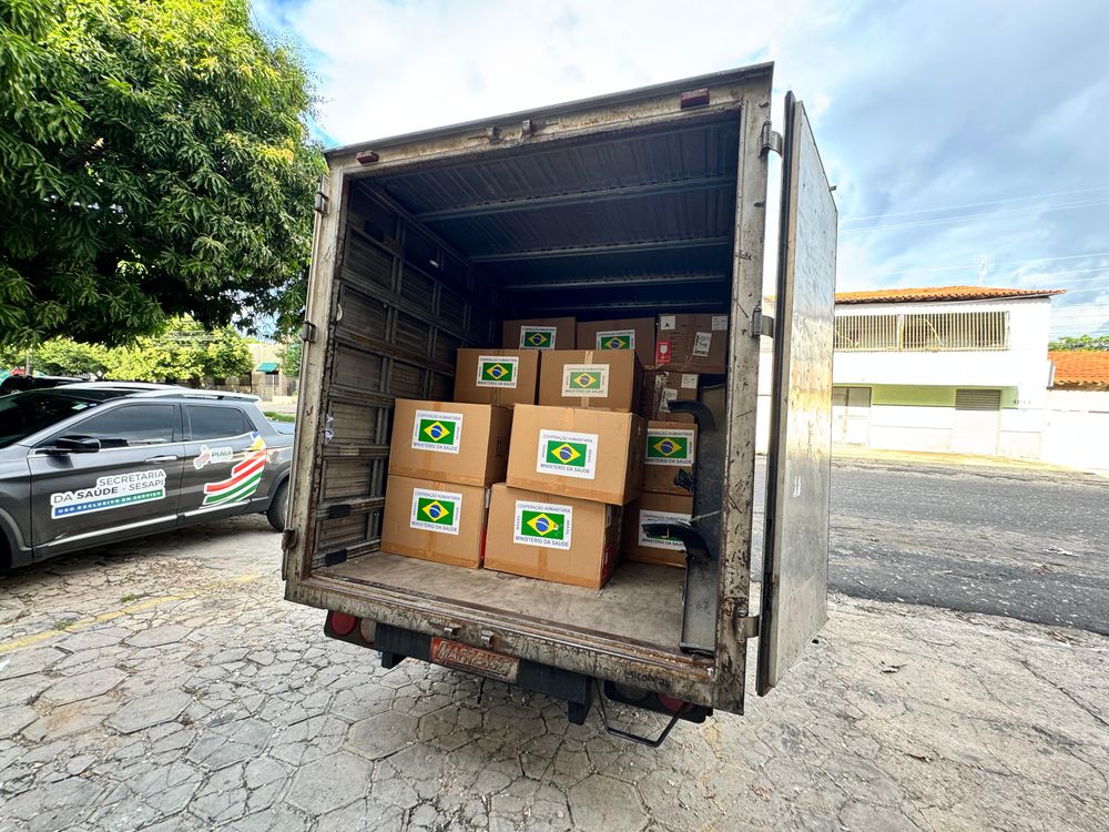 Sesapi recebe kits de medicamentos e insumos do Ministério da Saúde que serão enviados a Picos