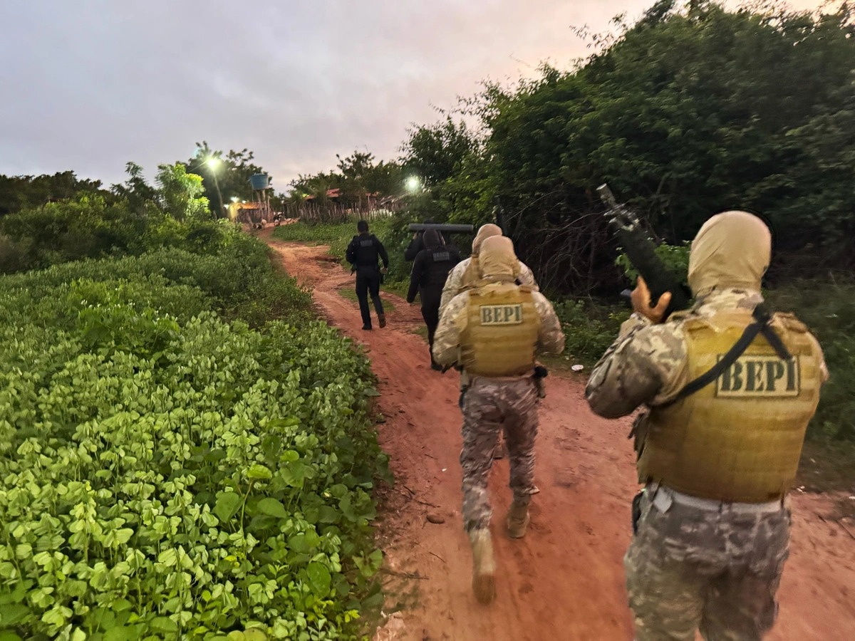 Equipes do BEPI e DRACO na Operação 189