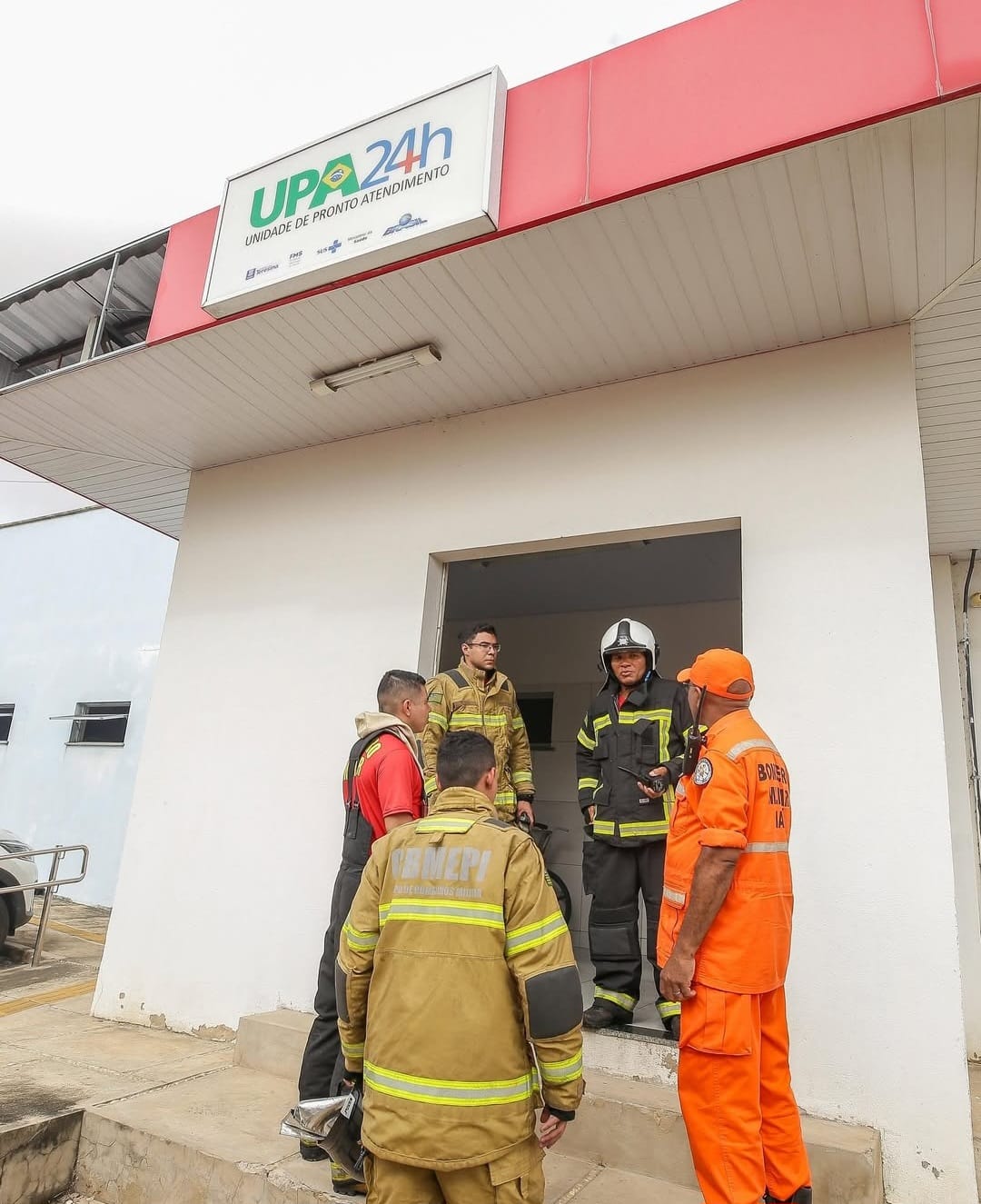 Princípio de incêndio atinge UPA do bairro Satélite