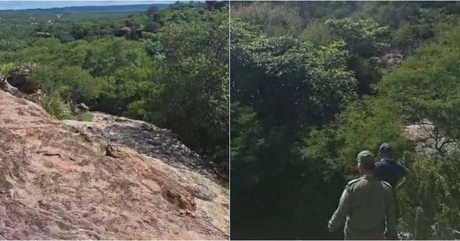 Jovem é empurrado de penhasco durante passeio com amigo no interior do Piauí